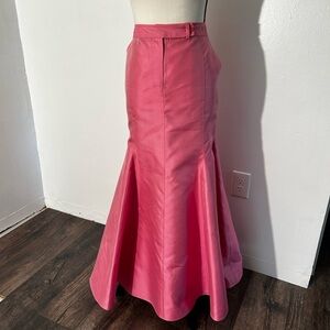 Elegant Pink A-Line Women's Skirt